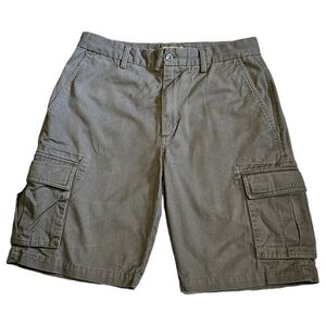 Duck Head Men's Olive Cargo Pocket Shorts